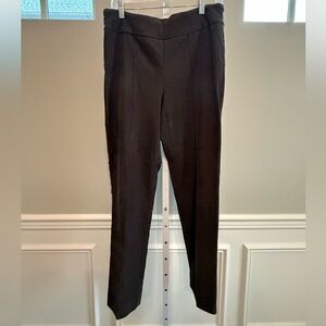Thin Her Brown Trousers Size 10 Slim Straight Work Pants Soft Stretch Corduroy